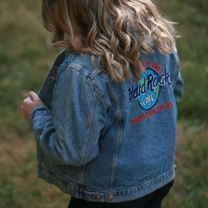 Hard Rock Cafe ‘Save The Planet’ Cabo Jean Jacket